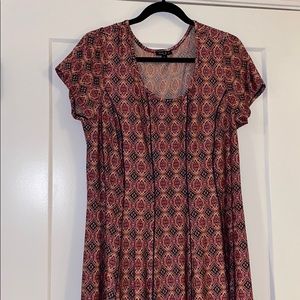 Sami & Jo plus print dress